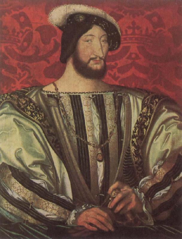 Jean Clouet Francis i,King of France Germany oil painting art